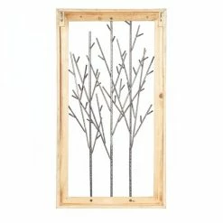 Outlet ❤️ Grayson Lane 20-in x 36-in Brown Metal Contemporary Wall Decor 😀 -GRAYSON LANE Sales 2022 330940729 AlternateImage8 l