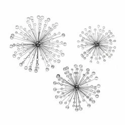 Outlet ⭐ Grayson Lane 16-in x 20-in x 24-in Black Metal Glam Wall Decor - Set of 3 🎉