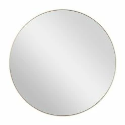 Hot Sale π Grayson Lane 24-in x 24-in Round Gold Contemporary Framed Wall Mirror β€οΈ