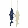 Best deal 🎁 Grayson Lane 31-in Blue Stoneware Shell Wind Chime - Set of 2 ❤️
