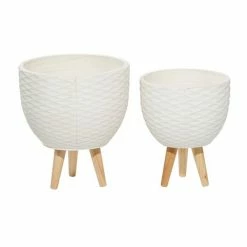 Best Pirce π€© Grayson Lane 14.5-in x 15.7-in White Ceramic Planters - Set of 2 β 9 Best Pirce π€© Grayson Lane 14.5-in x 15.7-in White Ceramic Planters - Set of 2 β -GRAYSON LANE Sales 2022 330940752 AlternateImage5 l