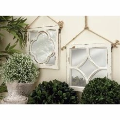 Deals ๐ Grayson Lane 12-in x 12-in White Square Framed Wall Mirror - Set of 4 ๐ 7 Deals ๐ Grayson Lane 12-in x 12-in White Square Framed Wall Mirror - Set of 4 ๐ -GRAYSON LANE Sales 2022 330940755 AlternateImage2 l
