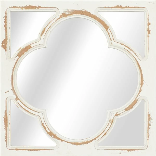 Deals ๐ Grayson Lane 12-in x 12-in White Square Framed Wall Mirror - Set of 4 ๐ 5 Deals ๐ Grayson Lane 12-in x 12-in White Square Framed Wall Mirror - Set of 4 ๐ - Image 5