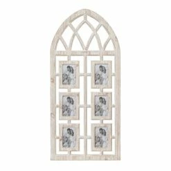 Cheap ⌛ Grayson Lane 41-in x 19-in x 1-in Wooden Vintage Wall Photo Frame - Light Brown 🎁 -GRAYSON LANE Sales 2022 330940761 AlternateImage5 l