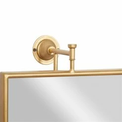 Brand new 🥰 Grayson Lane 14-in x 28-in Rectangle Gold Contemporary Framed Wall Mirror 🥰 -GRAYSON LANE Sales 2022 330940768 AlternateImage3 l