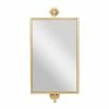 Brand new 🥰 Grayson Lane 14-in x 28-in Rectangle Gold Contemporary Framed Wall Mirror 🥰
