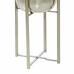 Flash Sale 🌟 Grayson Lane 11-in x 22-in Silver Metal Planters - Set of 2 💯 -GRAYSON LANE Sales 2022 330940770 AlternateImage3 l