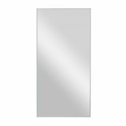 Promo 👏 Grayson Lane 36-in x 18-in Rectangle White Framed Wall Mirror ⭐