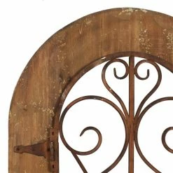 Buy 🌟 Grayson Lane 38-in x 20-in Brown Metal Rustic Ornamental Wall Decor ✨ -GRAYSON LANE Sales 2022 330940783 AlternateImage5 l