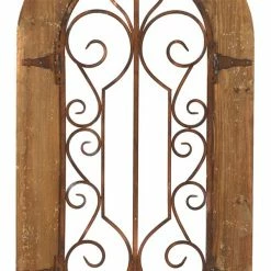 Buy 🌟 Grayson Lane 38-in x 20-in Brown Metal Rustic Ornamental Wall Decor ✨ -GRAYSON LANE Sales 2022 330940783 AlternateImage6 l