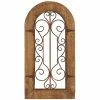 Buy 🌟 Grayson Lane 38-in x 20-in Brown Metal Rustic Ornamental Wall Decor ✨