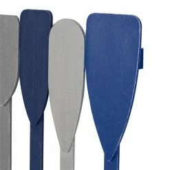 Best reviews of 🤩 Grayson Lane 26-in x 23-in Blue Coastal Wood Wall Hook Rack 👏 -GRAYSON LANE Sales 2022 330940785 AlternateImage4 l