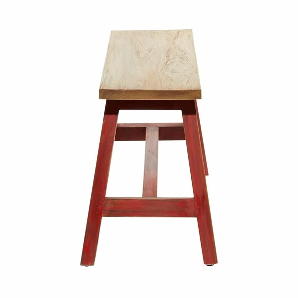 Cheapest ๐ Grayson Lane 17-in x 35-in Farmhouse Brown Wood Bench ๐งจ 5 Cheapest ๐ Grayson Lane 17-in x 35-in Farmhouse Brown Wood Bench ๐งจ - Image 5