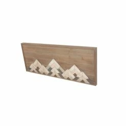 Buy 😉 Grayson Lane 15-in x 39-in Brown Wooden Farmhouse Abstract Wall Decor 🥰 -GRAYSON LANE Sales 2022 330940811 AlternateImage7 l