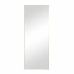 Top 10 🥰 Grayson Lane 36-in x 14-in Rectangle Gold Contemporary Framed Wall Mirror 🤩