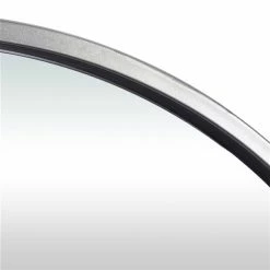 Cheapest 💯 Grayson Lane 30-in x 30-in Round Silver Contemporary Framed Wall Mirror 😍 -GRAYSON LANE Sales 2022 330940829 AlternateImage3 l