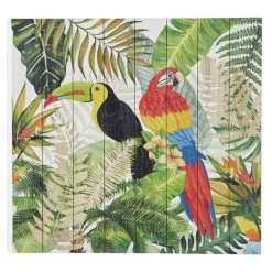 Wholesale 💯 Grayson Lane 30-in x 30-in Green Wooden Eclectic Animals Wall Art 👍