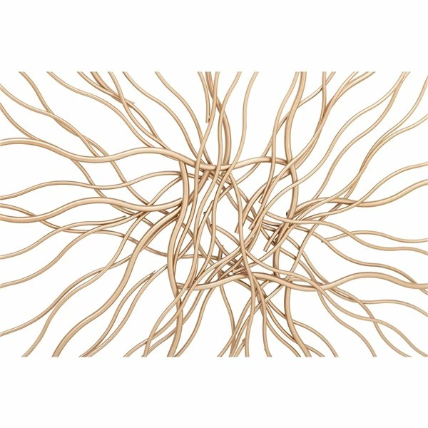 Coupon 👏 Grayson Lane 40-in x 40-in Gold MetalContemporary Abstract Wall Decor ✨ 3 Coupon 👏 Grayson Lane 40-in x 40-in Gold MetalContemporary Abstract Wall Decor ✨ - Image 3