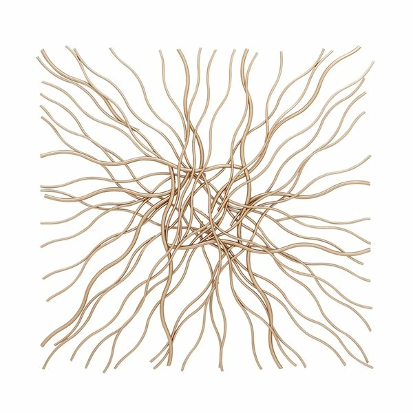 Coupon 👏 Grayson Lane 40-in x 40-in Gold MetalContemporary Abstract Wall Decor ✨ 4 Coupon 👏 Grayson Lane 40-in x 40-in Gold MetalContemporary Abstract Wall Decor ✨ - Image 4