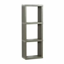 Buy 🔔 Grayson Lane 34-in x 12-in Grey Wood Contemporary Wall Shelf 👏