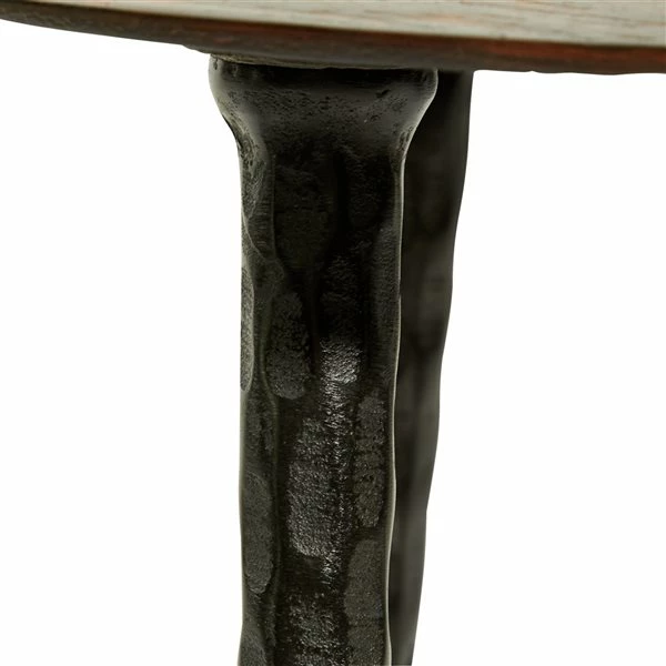 Cheapest 🥰 Grayson Lane 22-in x 15-in Brown Metal Round Accent Table 👏 3 Cheapest 🥰 Grayson Lane 22-in x 15-in Brown Metal Round Accent Table 👏 - Image 3