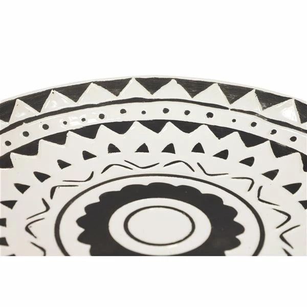 Coupon 😉 Grayson Lane 15-in x 14-in Black Ceramic Eclectic Abstract Wall Decor - Set of 2 🎉 4 Coupon 😉 Grayson Lane 15-in x 14-in Black Ceramic Eclectic Abstract Wall Decor - Set of 2 🎉 - Image 4