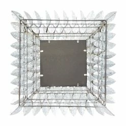 Top 10 ⭐ Grayson Lane 30-in x 30-in Square Brown Rustic Framed Wall Mirror 🤩 -GRAYSON LANE Sales 2022 330940892 AlternateImage7 l