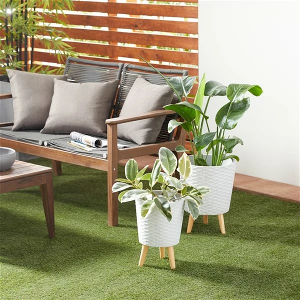 Best Sale β Grayson Lane 9.95-in x 14.30-in Grey Wood Planters - Set of 2 π₯ 2 Best Sale β Grayson Lane 9.95-in x 14.30-in Grey Wood Planters - Set of 2 π₯ - Image 2