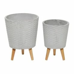 Best Sale β Grayson Lane 9.95-in x 14.30-in Grey Wood Planters - Set of 2 π₯ 7 Best Sale β Grayson Lane 9.95-in x 14.30-in Grey Wood Planters - Set of 2 π₯ -GRAYSON LANE Sales 2022 330940893 AlternateImage5 l
