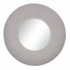 Best reviews of 👍 Grayson Lane 35-in x 35-in Round White Bohemian Framed Wall Mirror 🥰