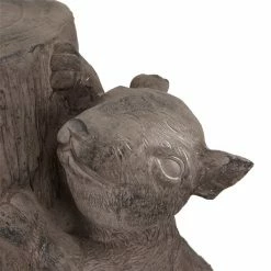 Brand new 🔥 GRAYSON LANE Greyson Lane 16.2-in x 15.65-in Brown Mouse Garden Statue ❤️ -GRAYSON LANE Sales 2022 330940898 AlternateImage3 l