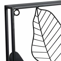 Buy 😉 Grayson Lane 12-in x 29.5-in Black Metal Contemporary Floral Wall Decor - Set of 2 🤩 -GRAYSON LANE Sales 2022 330940916 AlternateImage8 l