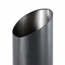 Best Pirce ❤️ Grayson Lane 11-in x 33-in Black Metal Planters - Set of 2 ⭐ -GRAYSON LANE Sales 2022 330940922 AlternateImage4 l