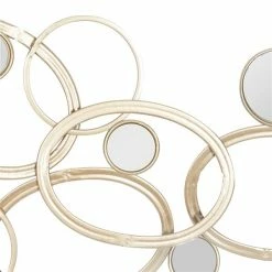 Coupon 🔥 Grayson Lane 16-in x 52-in Gold Metal Glam Abstract Wall Decor 🌟 -GRAYSON LANE Sales 2022 330940929 AlternateImage5 l