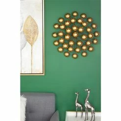 Coupon โค๏ธ Grayson Lane 24-in x 24-in Gold Metal Glam Ornamental Wall Decor ๐ 8 Coupon โค๏ธ Grayson Lane 24-in x 24-in Gold Metal Glam Ornamental Wall Decor ๐ -GRAYSON LANE Sales 2022 330940936 AlternateImage4 l