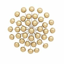Coupon β€οΈ Grayson Lane 24-in x 24-in Gold Metal Glam Ornamental Wall Decor π