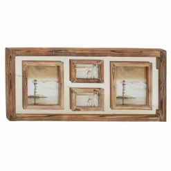 Buy 🥰 Grayson Lane 17-in x 37-in x 2-in Wooden Vintage Wall Photo Frame - Brown 🛒 -GRAYSON LANE Sales 2022 330940943 AlternateImage5 l