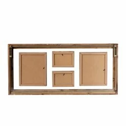 Buy 🥰 Grayson Lane 17-in x 37-in x 2-in Wooden Vintage Wall Photo Frame - Brown 🛒 -GRAYSON LANE Sales 2022 330940943 AlternateImage7 l