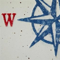 Buy 🎉 Grayson Lane 12-in x 12-in White Metal Coastal Wall Decor - Set of 2 ❤️ -GRAYSON LANE Sales 2022 330940949 AlternateImage5 l