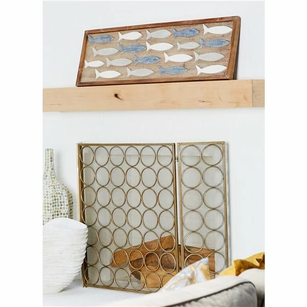 Budget 👍 Grayson Lane 13-in x 42-in Grey Wooden Coastal Fish Wall Decor ⌛ 2 Budget 👍 Grayson Lane 13-in x 42-in Grey Wooden Coastal Fish Wall Decor ⌛ - Image 2