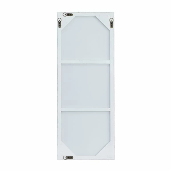 Coupon 🎉 Grayson Lane 36-in x 14-in Rectangle White Contemporary Framed Wall Mirror 🥰 5 Coupon 🎉 Grayson Lane 36-in x 14-in Rectangle White Contemporary Framed Wall Mirror 🥰 - Image 5