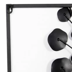 Outlet 😉 Grayson Lane 14.5-in x 42-in Black Metal Farmhouse Floral Wall Decor - Set of 2 ✔️ -GRAYSON LANE Sales 2022 330940977 AlternateImage8 l