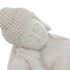 Best deal 🛒 GRAYSON LANE Greyson Lane 20-in x 13-in Grey Buddha Garden Statue 😍 -GRAYSON LANE Sales 2022 330940978 AlternateImage3 l