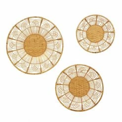 Cheapest ๐ Grayson Lane 24-in x 20-in x 16-in Brown Metal Boho Style Wall Decor - Set of 3 ๐คฉ