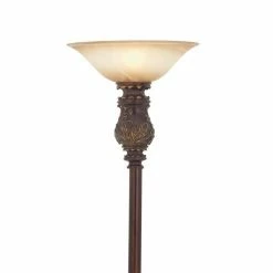 Cheapest 😀 Grayson Lane 70-in x 15-in Brown Metal Traditional Torchiere Lamp 💯 -GRAYSON LANE Sales 2022 330940998 AlternateImage3 l