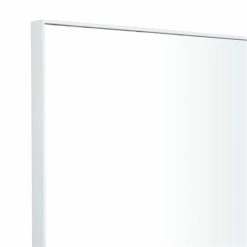 Hot Sale 🎉 Grayson Lane 24-in x 18-in Rectangle White Contemporary Framed Wall Mirror ✔️ -GRAYSON LANE Sales 2022 330941002 AlternateImage3 l