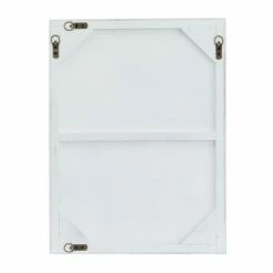 Hot Sale 🎉 Grayson Lane 24-in x 18-in Rectangle White Contemporary Framed Wall Mirror ✔️ -GRAYSON LANE Sales 2022 330941002 AlternateImage7 l