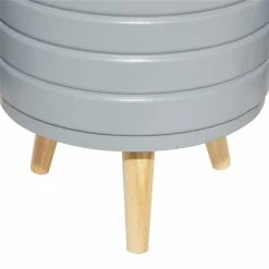 Discount 🤩 Grayson Lane 9.90-in x 14.45-in Grey Ceramic Planters - Set of 3 😉 -GRAYSON LANE Sales 2022 330941008 AlternateImage3 l