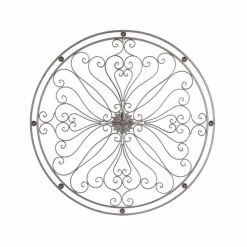 Best deal 🔔 Grayson Lane 40-in x 40-in Bronze Tin Rustic Wall Decor 👏 -GRAYSON LANE Sales 2022 330941038 AlternateImage8 l