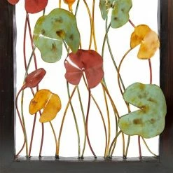 Hot Sale ❤️ Grayson Lane 30-in x 14-in Multicoloured Metal Traditional Floral Wall Decor - Set of 2 ❤️ -GRAYSON LANE Sales 2022 330941047 AlternateImage6 l
